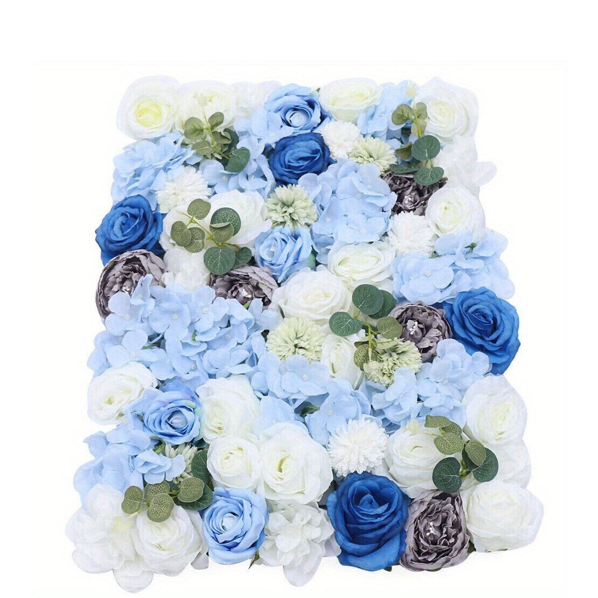 Silk Flower Roses Hanging Wall Panel Wedding Photography Venue Main Road Decor