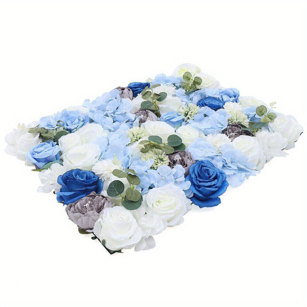 Silk Flower Roses Hanging Wall Panel Wedding Photography Venue Main Road Decor