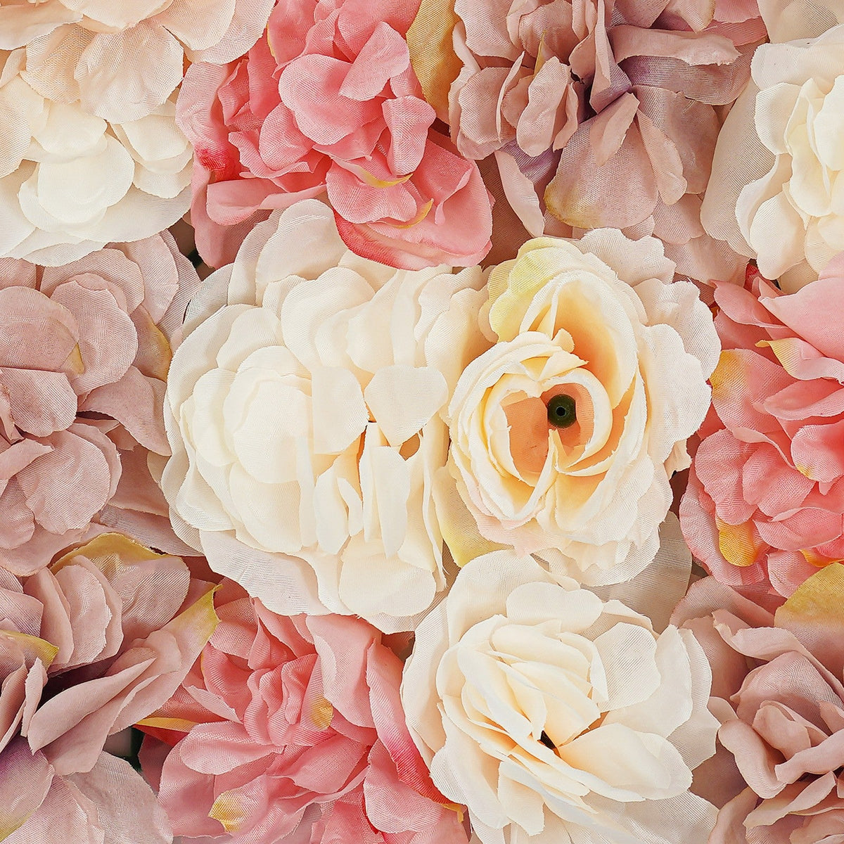 【2D Flat】 GDRASUYA10 Modern Freestanding 12pcs Artificial Flower Wall Panel Artificial Flower Wall Backdrop 11.81 X 11.81 Inches Suitable for Various Party Decorations Such As Bridal Showers, Birthday Parties, Graduation Parties, Proposal Parties