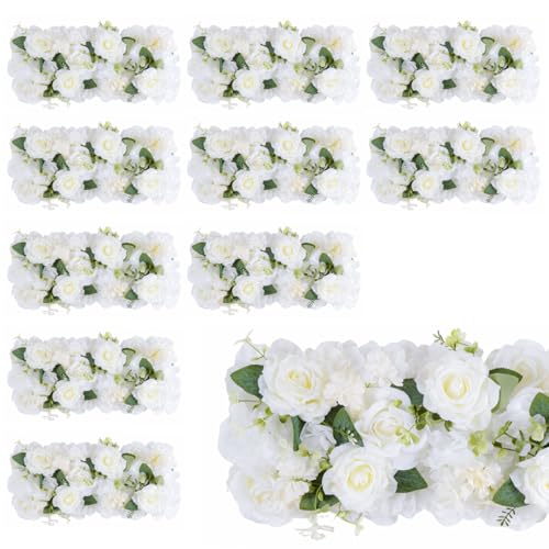 Wedding Arch Decorations 10 PCS 20.47 Inch Pink & Purple - White / 10PCS
