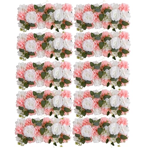 Wedding Arch Decorations 10 PCS 20.47 Inch Pink & Purple - Pink & White / 10PCS