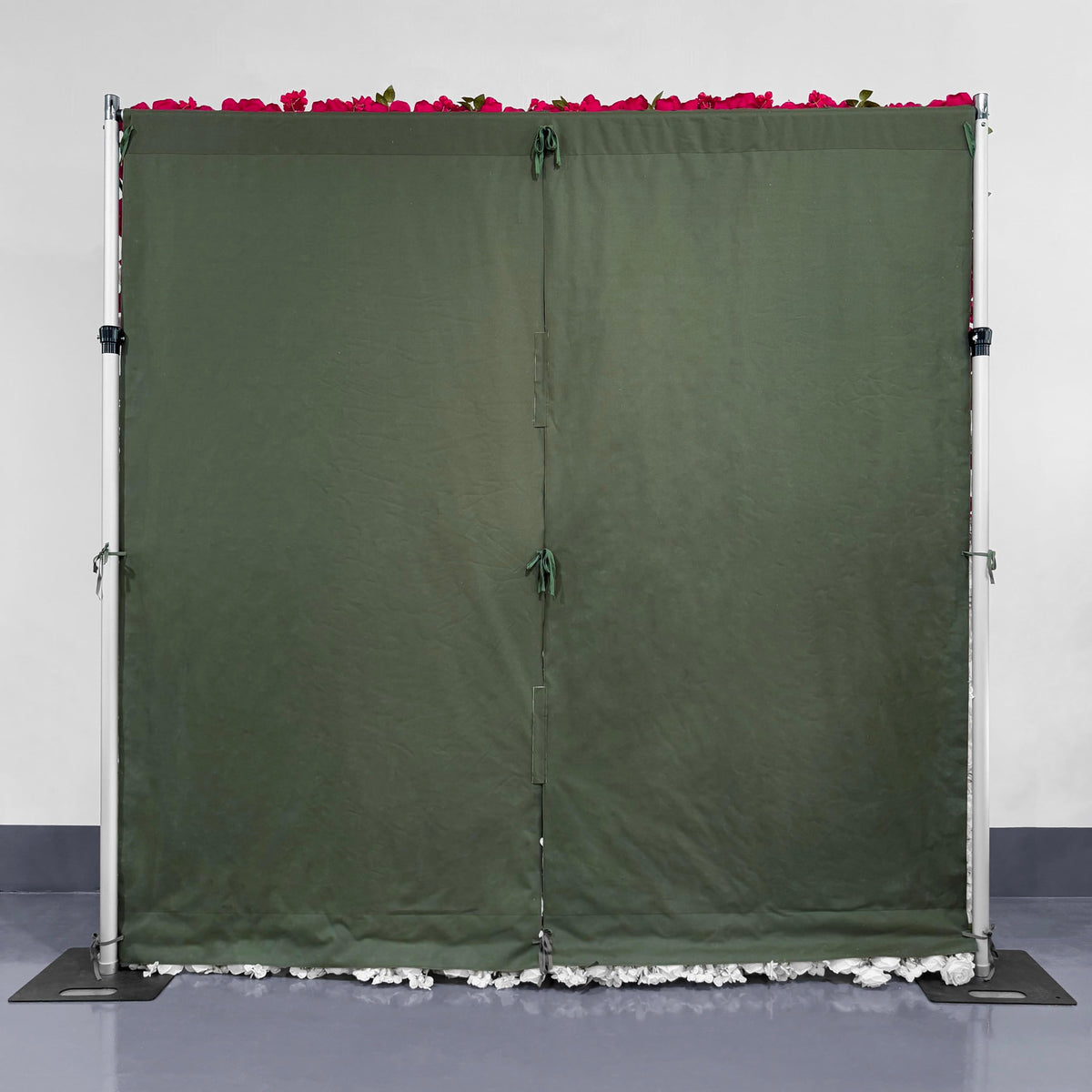 Luxury‌ Artificial Flower Wall Backdrop 5D Silk Purple Rose Flower Panel Wedding Baby Shower Party Birthday Decorative Quick Assembly