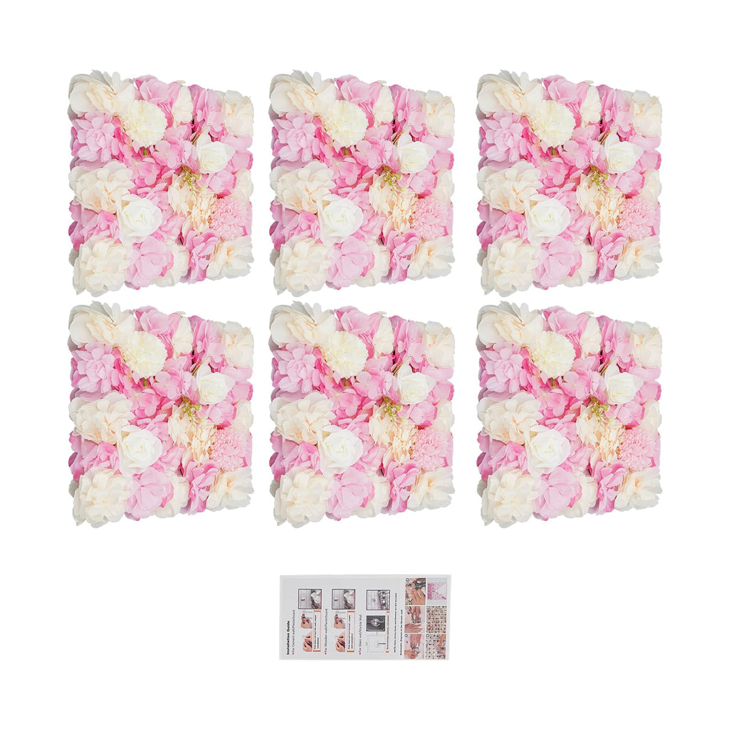 12 Pcs Giant Paper Flowers Artificial Large, White