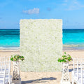 24pcs 5ft*7.48ft Artificial Floral Panels Wall Decor Easy to Assemble Reusable Suitable for Weddings Party Home Decorations