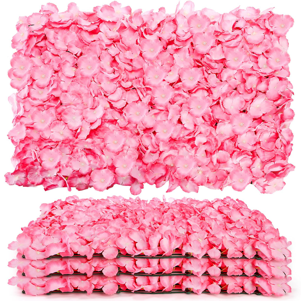 4ft*8ft Artificial Flower Wall Panels, 3D Silk Floral Wall Backdrop