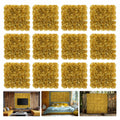 Flower Wall Backdrop12pcs 16.5"x16.5" Floral Wall-Gold