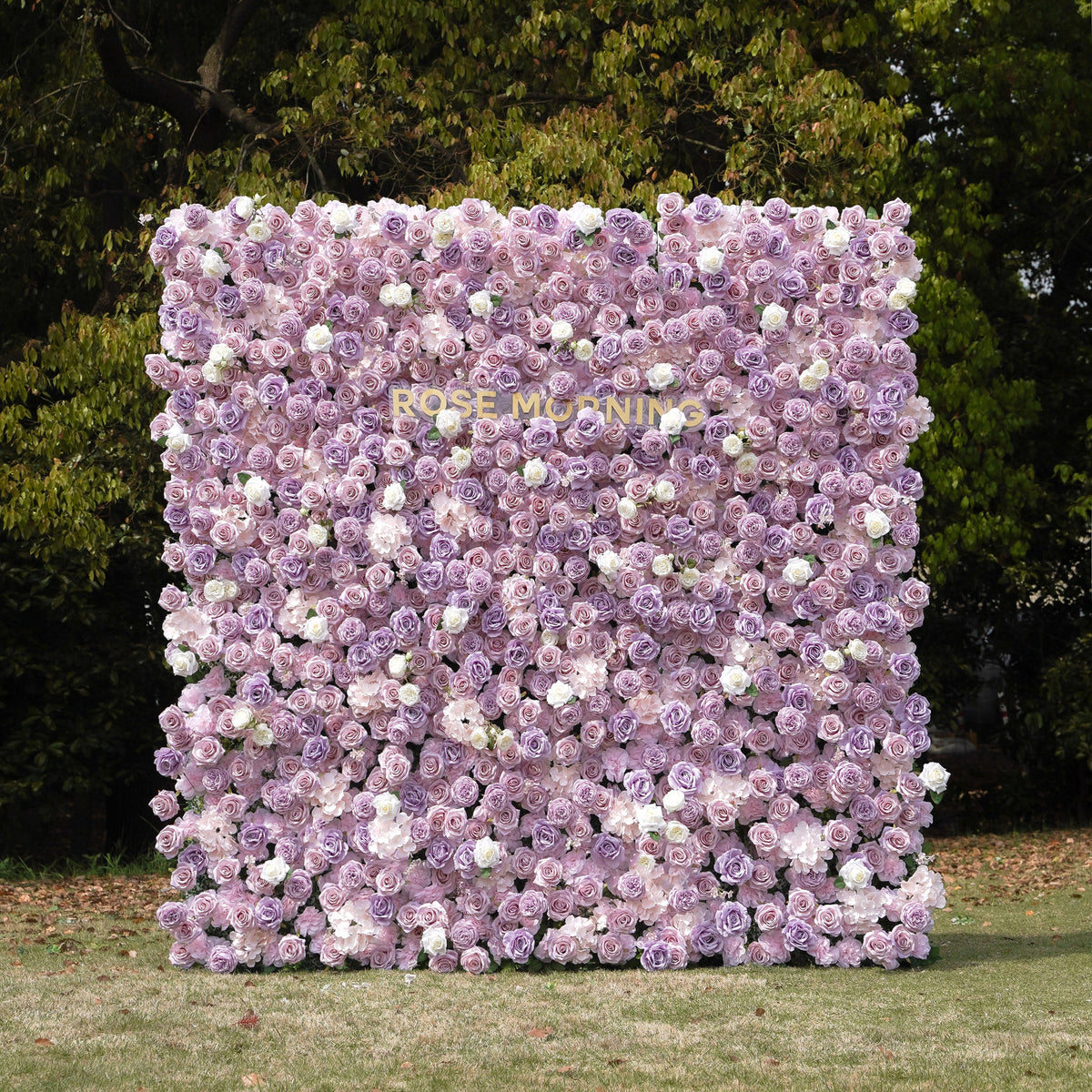 Alina：5D Fabric Artificial rolling up curtain flower wall Free Shipping