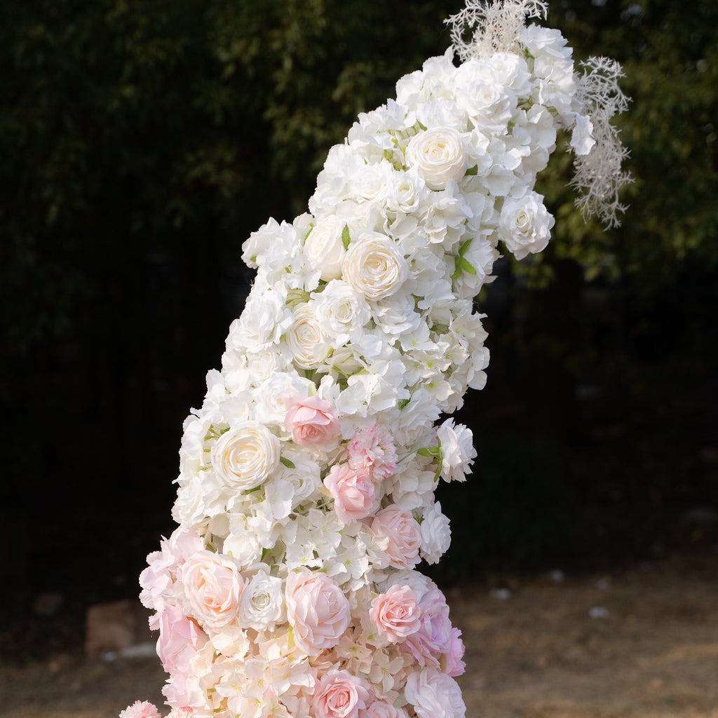 Lavender Hush Floral Arch including Frame for Wedding & Event Event Backdrop Decor(Ready to Ship in USA Only) | Ceremony & Event Decor