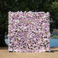 Gabriella：3D Fabric Artificial rolling up curtain flower wall Free Shipping