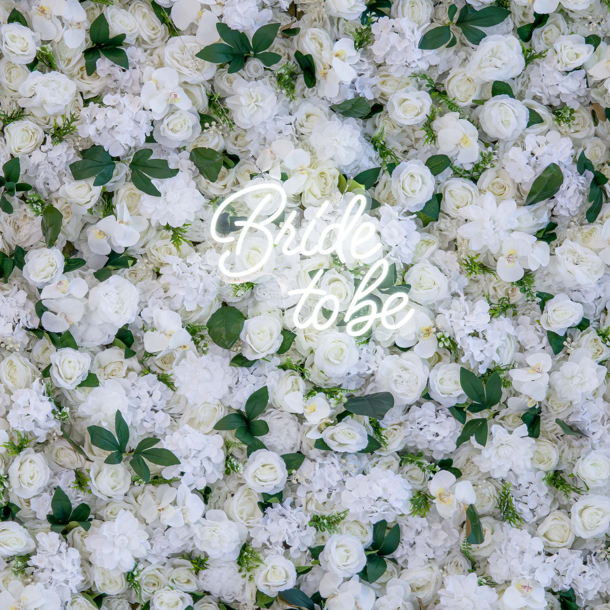 ValarFlowers White Green Blue Artificial Flower Wall Backdrop for Wedding & Event Decor VF-309