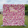 Juliet：5D  Fabric Artificial rolling up curtain flower wall Free Shipping