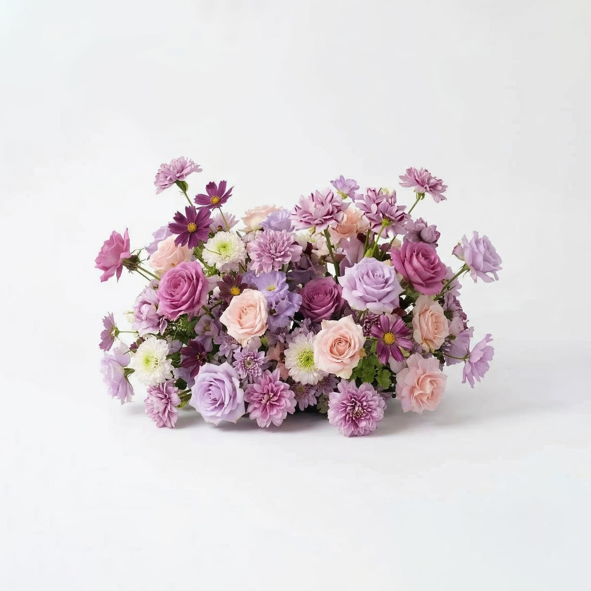 Nyvra: Dreamy Lavender & Purple Butterfly-Shaped Artificial Floral Wall for Garden Wedding & Event | Wedding & Celebration Collection | Free Shipping
