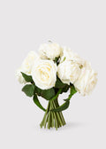 Premium Faux-Ever Rose Bouquet in Cream - 12 | Wedding & Celebration Collection