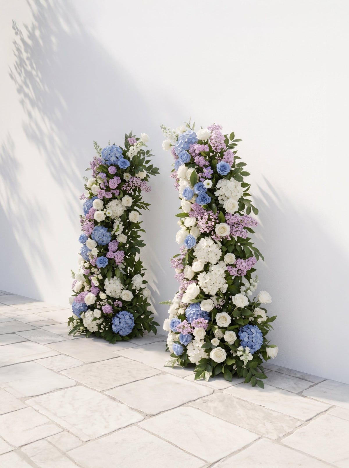 Ralavia Luxury Horn Shaped Flower Arch with Frame for Wedding Party Event Backdrop Decoration — right view