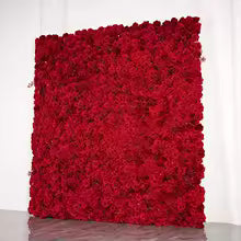Rose Peony hydrangea Rolling Up Cloth Curtain Luxuy Flower Wall Event Party Wedding Backdrop Decor Milan Turf Fabric Plant Wall