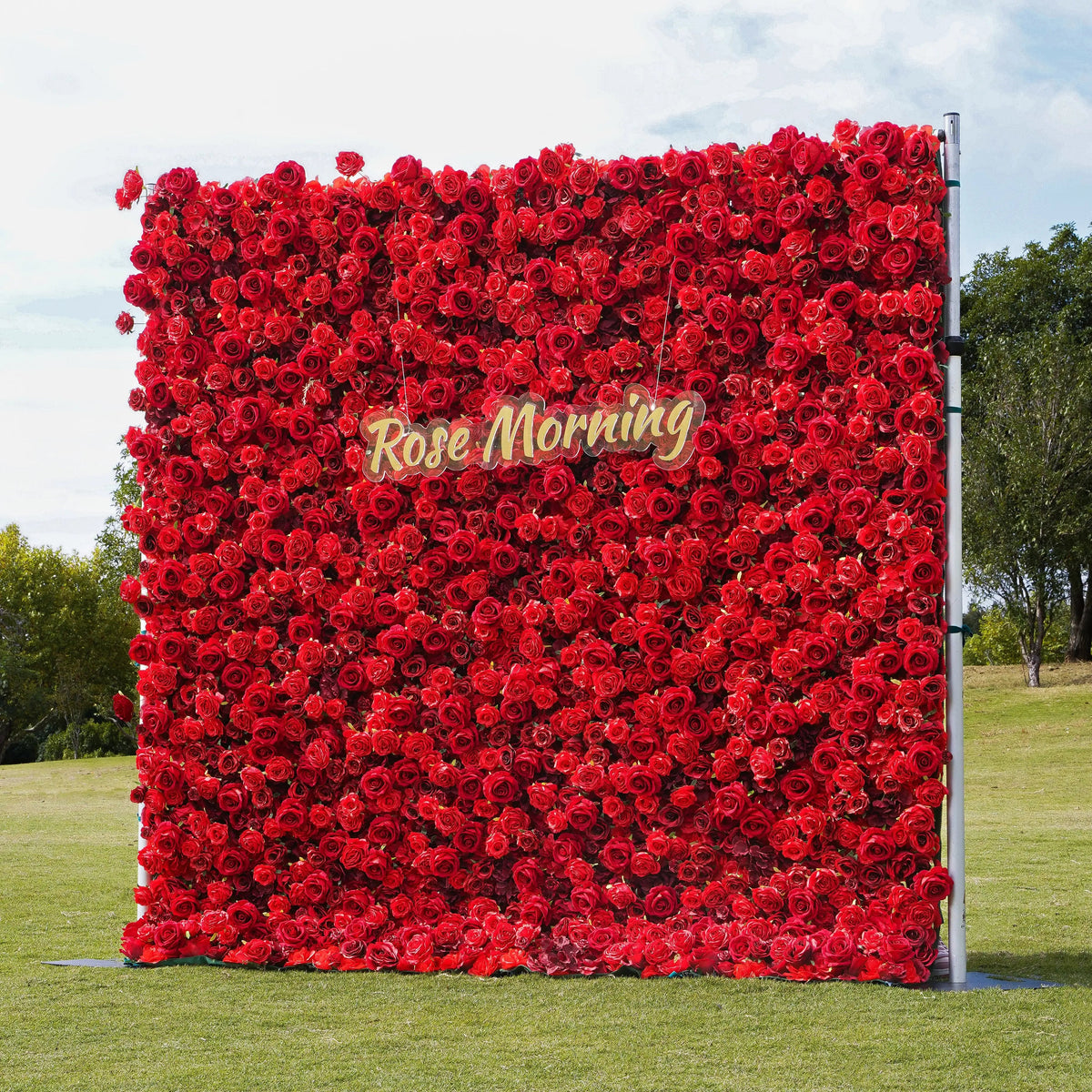Stacie：5D Garden Series New Fabric Artificial rolling up curtain flower wall Free Shipping