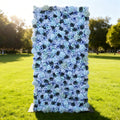 ValarFlowers Blue & Teal Floral Extravaganza Wall: A Captivating. Ocean-Inspired Masterpiece for Memorable Celebrations-VF-549 | Wedding & Celebration Collection