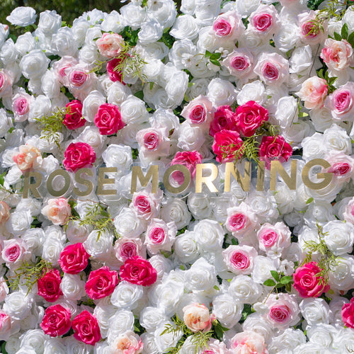 Carrie：3D Fabric Artificial rolling up curtain flower wall | Wedding & Celebration Collection | Free Shipping