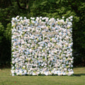 Carter：4D Fabric Artificial zip up curtain flower wall 8ft*8ft Free Shipping