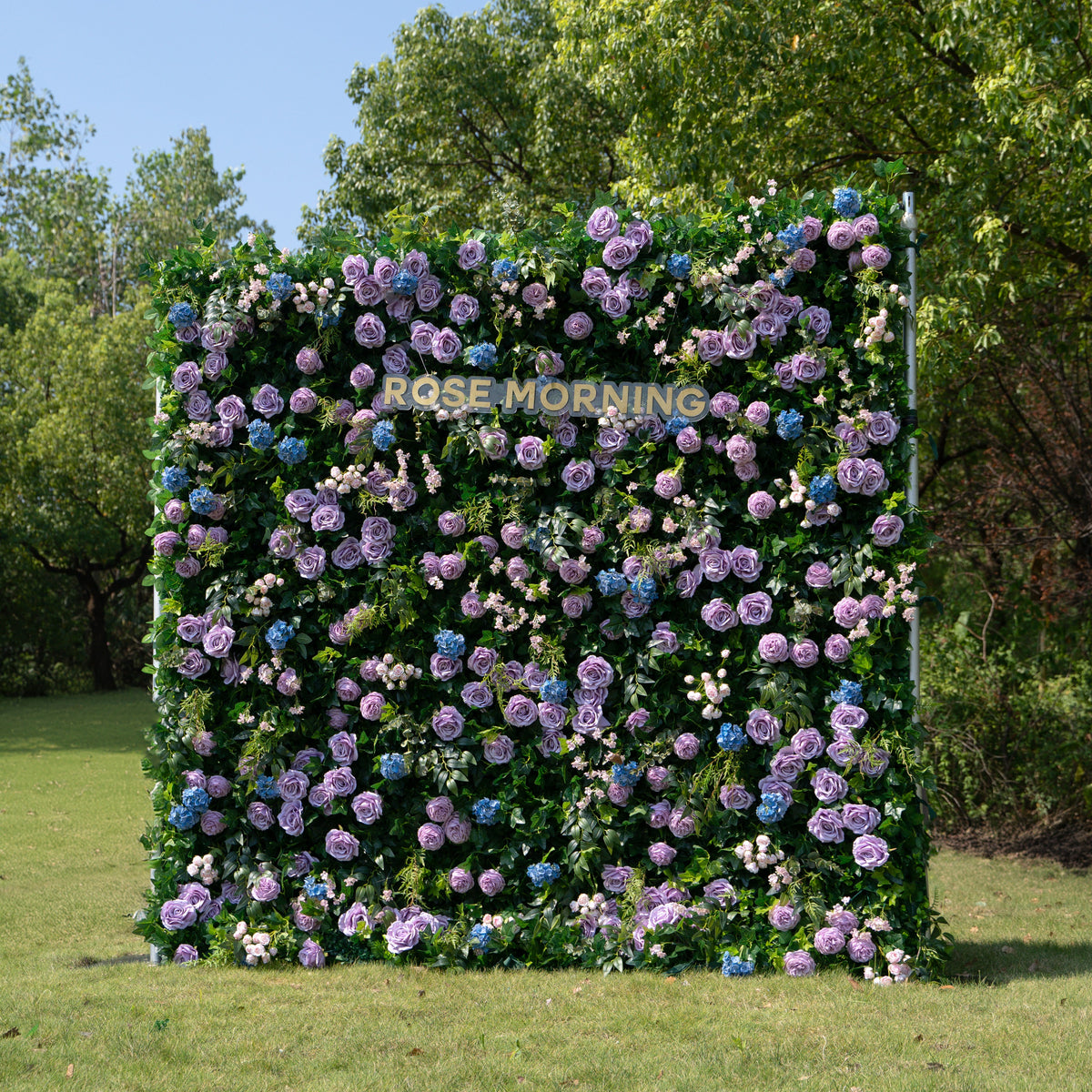 Dana：3D Fabric Artificial rolling up curtain flower wall Free Shipping