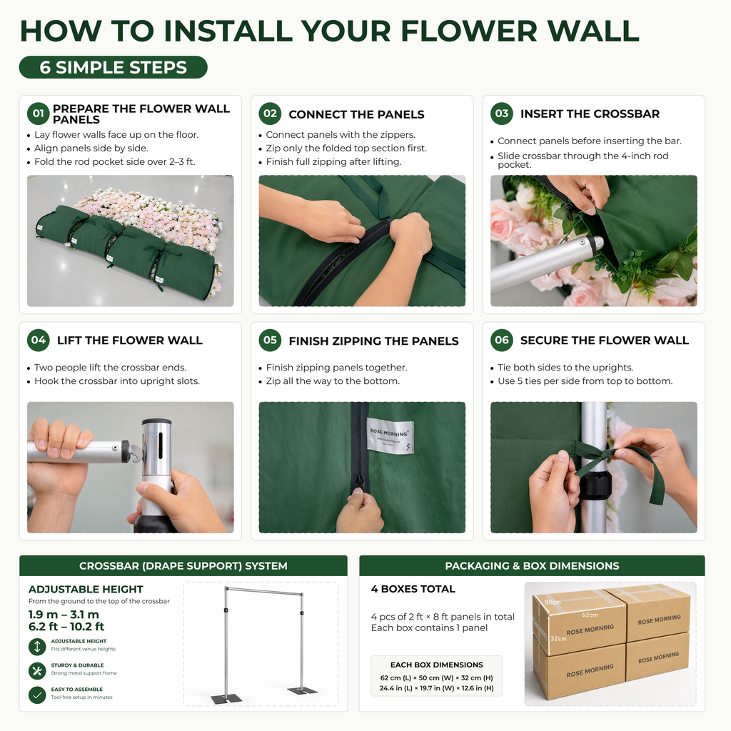 Meow：5D Fabric Artificial rolling up curtain flower wall Free Shipping