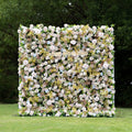 July：5D Fabric Artificial rolling up curtain flower wall (Ready to ship-Only USA) Free Shipping