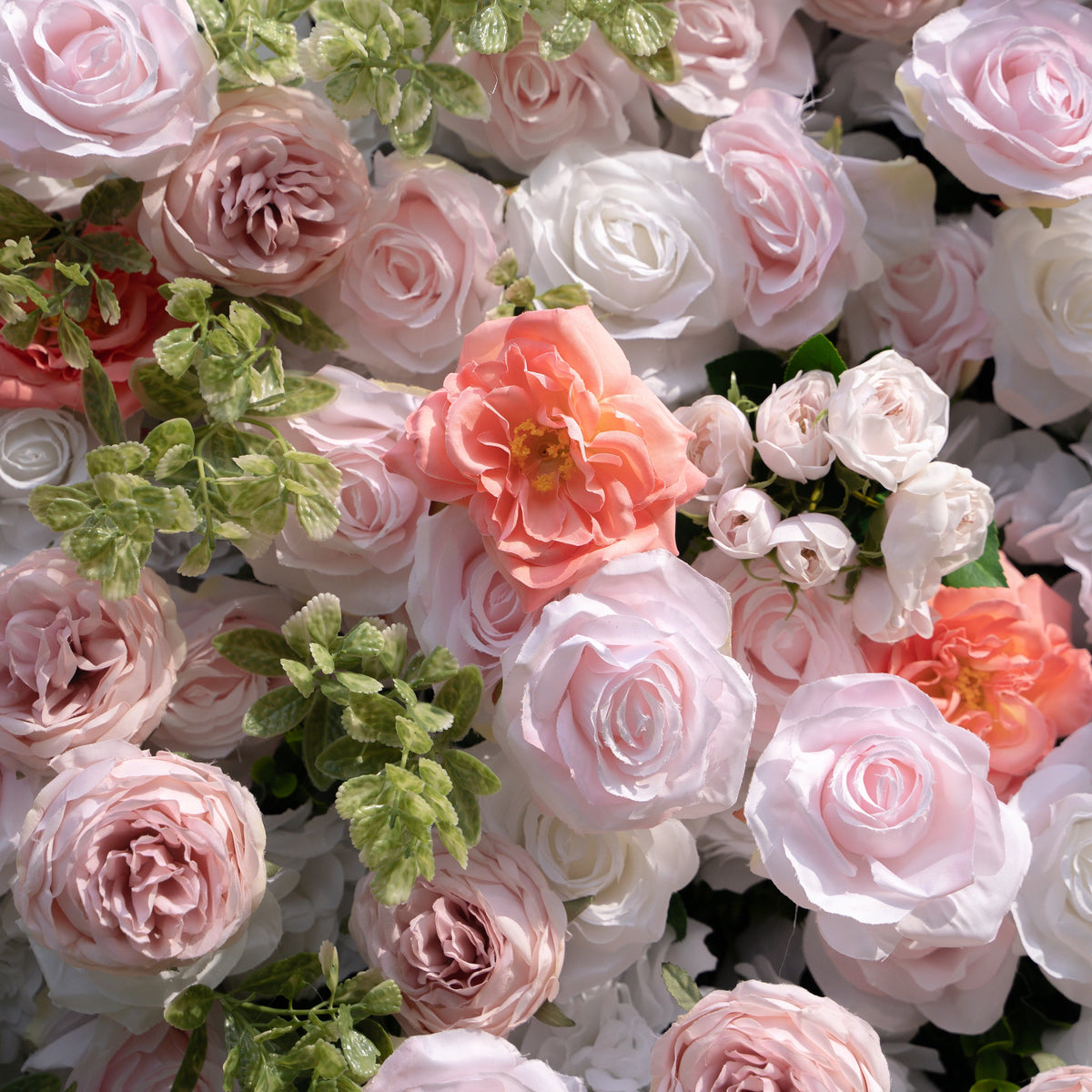 Kaisley：5D Fabric Artificial rolling up curtain flower wall Free Shipping