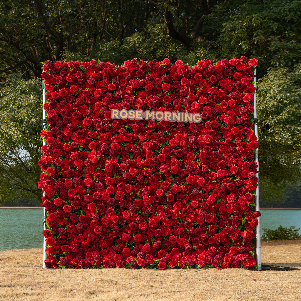 Valentine’s Special: The Luna Package of Dreamy Flower Wall & Arch for the Perfect Proposal&Wedding Free Shipping