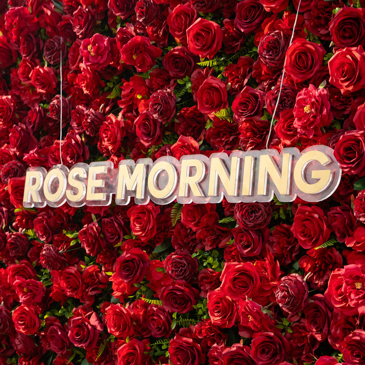Luna 3D Layered Flower Wall - Luxury Silk Rolling Backdrop Free Shipping