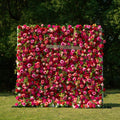 Margarita：5D Fabric Artificial rolling up curtain flower wall Free Shipping