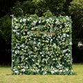 Parker：5D Fabric Artificial rolling up curtain flower wall | Wedding & Celebration Collection | Free Shipping