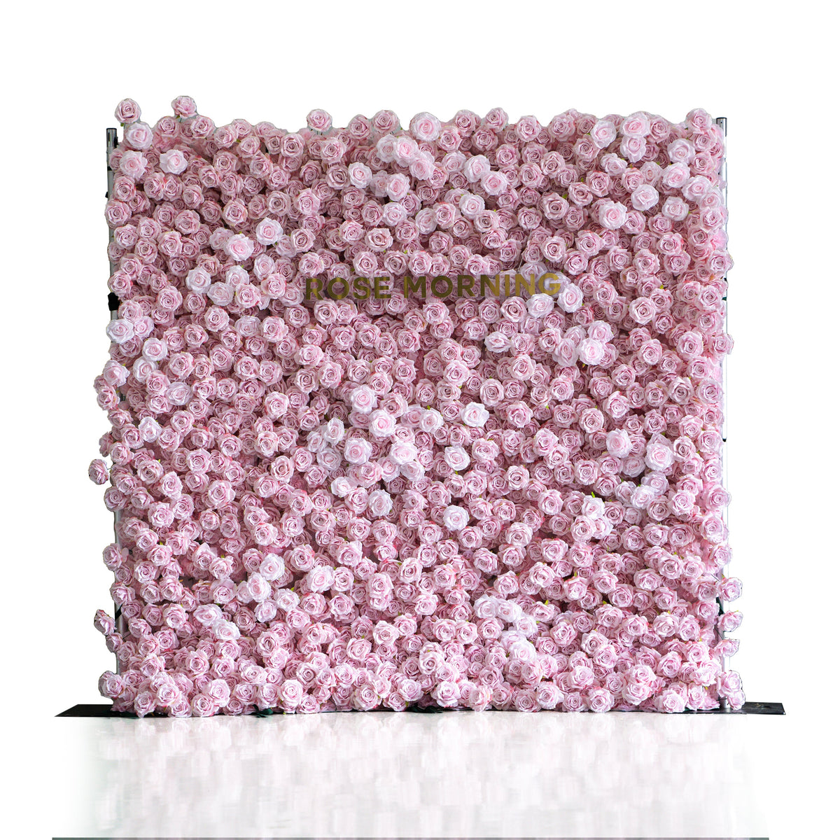 Promise：3D Fabric Artificial rolling up curtain flower wall Free Shipping
