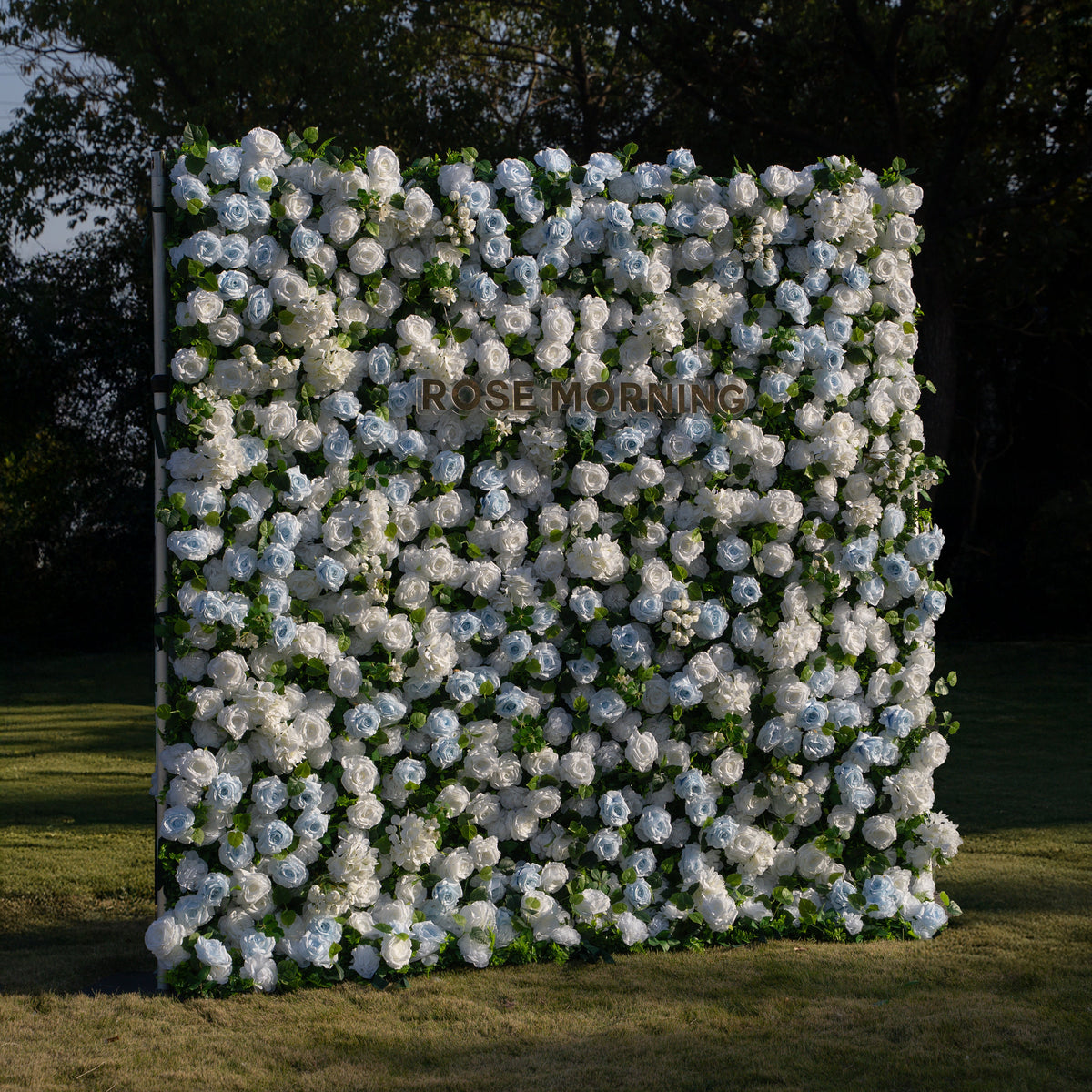 Seasalt：3D Fabric Artificial rolling up curtain flower wall Free Shipping