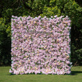 Ti Amo：4D Fabric Artificial rolling up curtain flower wall Free Shipping